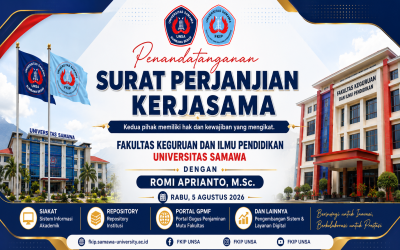 Fakultas Keguruan dan Ilmu Pendidikan Universitas Samawa Jalin Kerja Sama dengan Romi Aprianto, M.Sc.