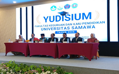 Dari Ruang Kuliah Menuju Pengabdian, 71 Mahasiswa FKIP Universitas Samawa Resmi Diyudisium
